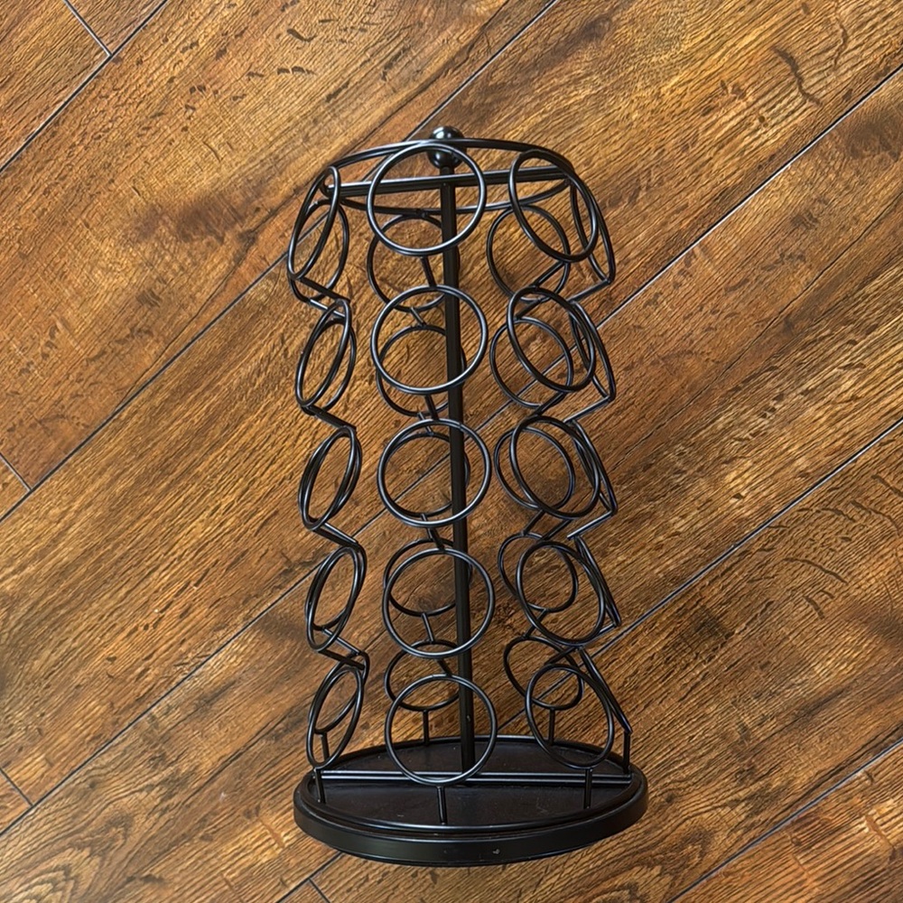 Black Coffee Swirl Pod Holder